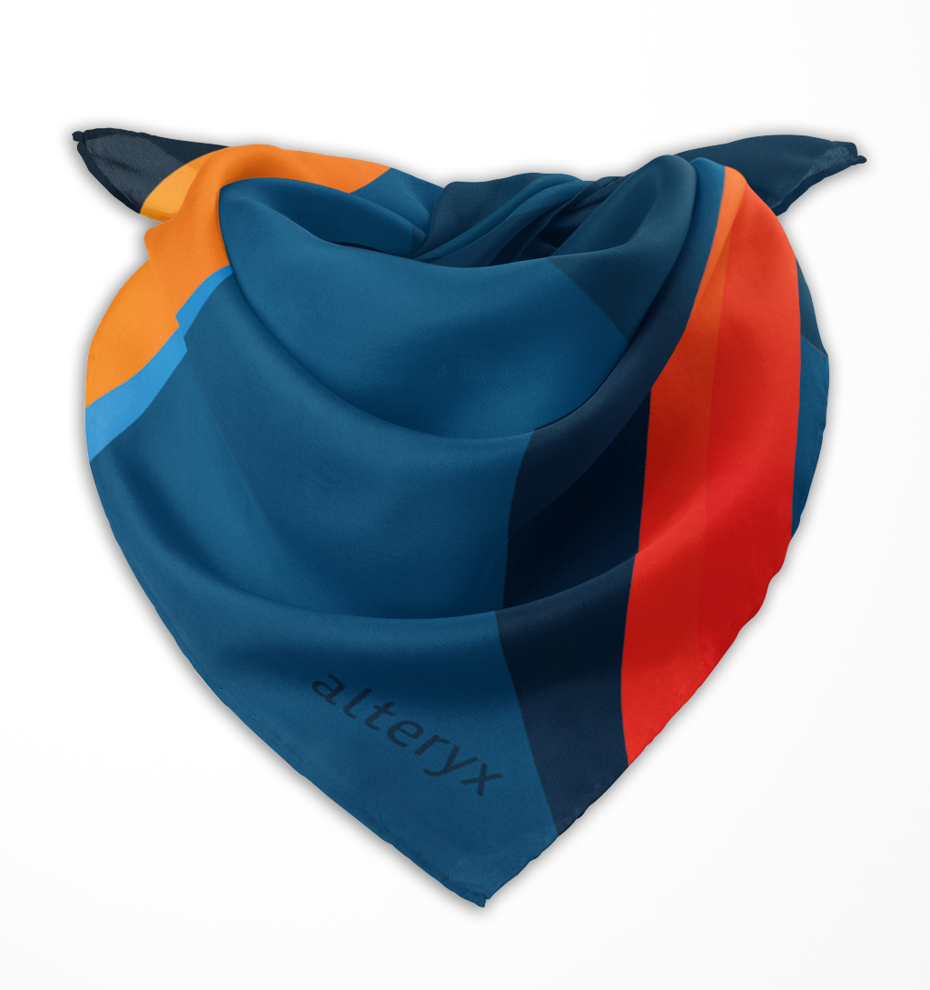 Inspire Themed Silk-like Scarf