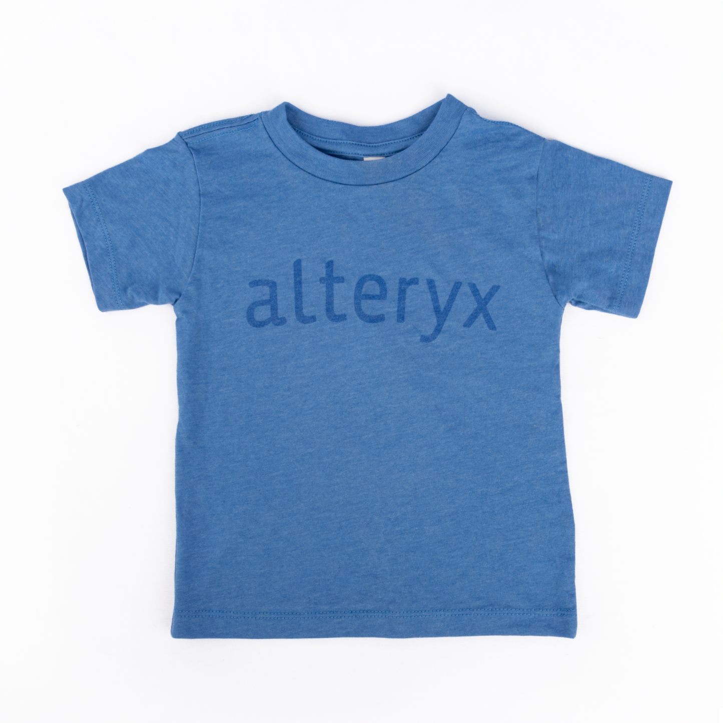 Toddler's Wordmark Tee in Blue