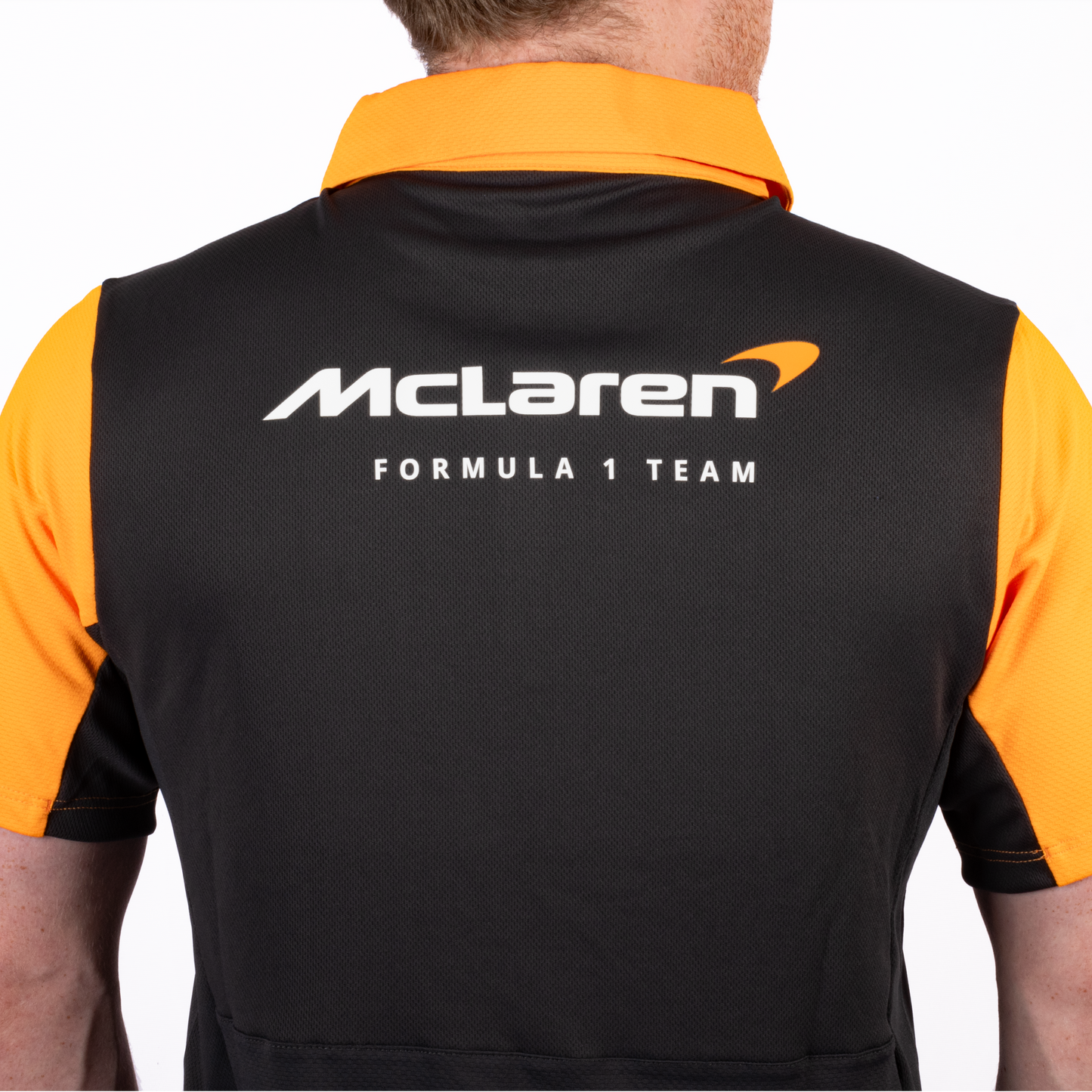 McLaren Official 2023 Team Polo Shirt - Men's Papaya