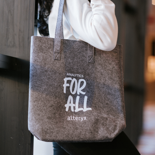 Alteryx Recycled Felt Shopper Tote