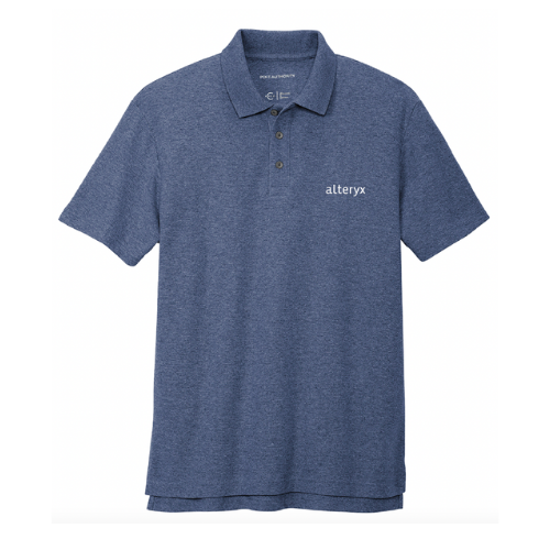 Alteryx Cotton Blend Pique Polo Shirt