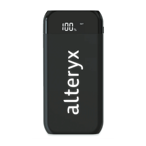 Alteryx 22W Fast Charging LED Power Bank