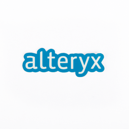 Alteryx Blue Wordmark Sticker
