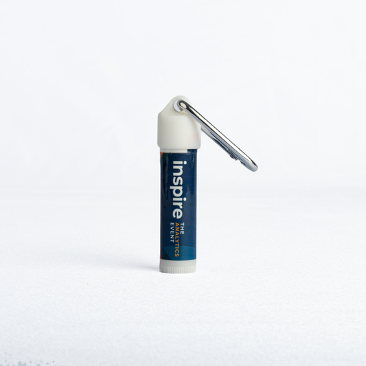 Inspire Themed Chapstick on Carabiner