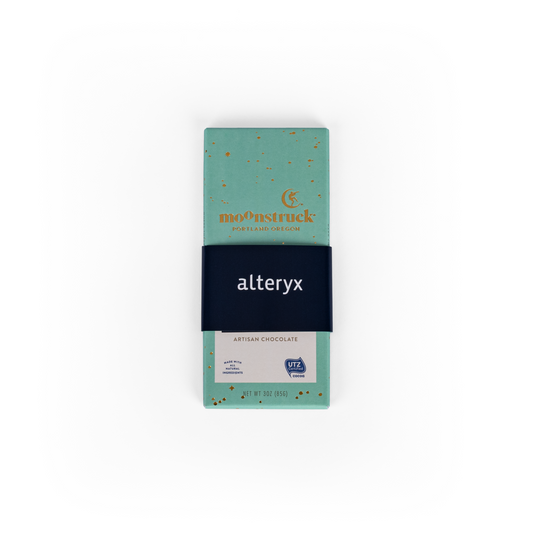 Minty Dark Chocolate Bar by Moonstruck