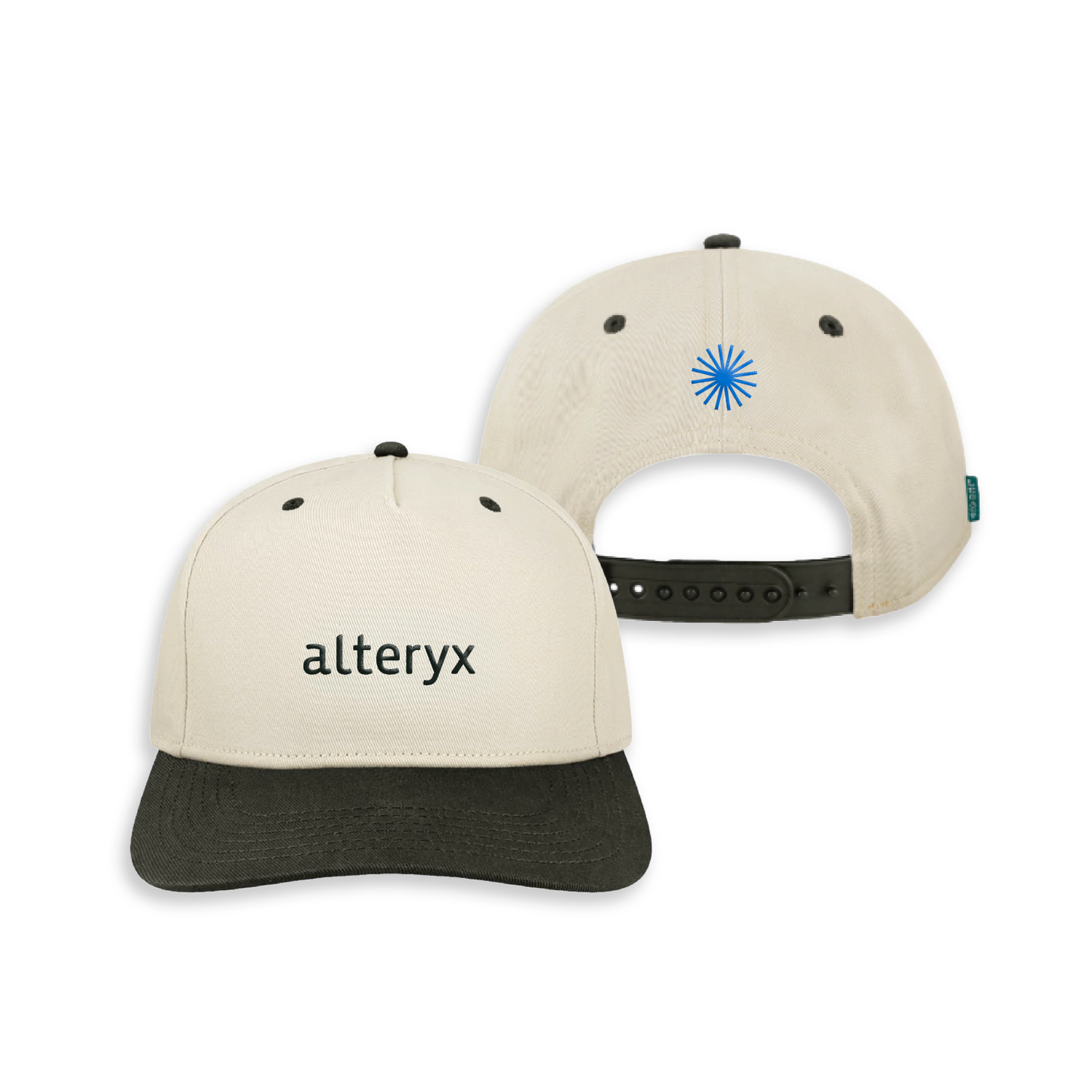 Two-Tone Ocean Starburst Hat