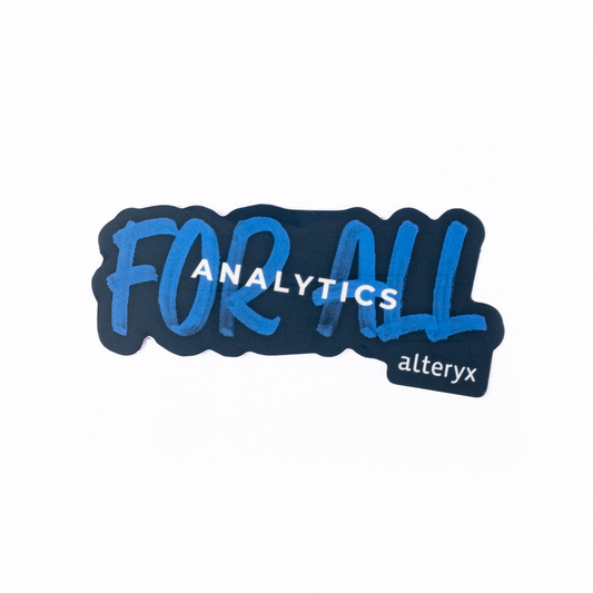 Alteryx For All Sticker