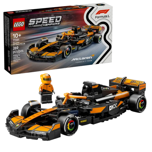 296-Piece Mclaren F1 Team MCL38 Lego Set