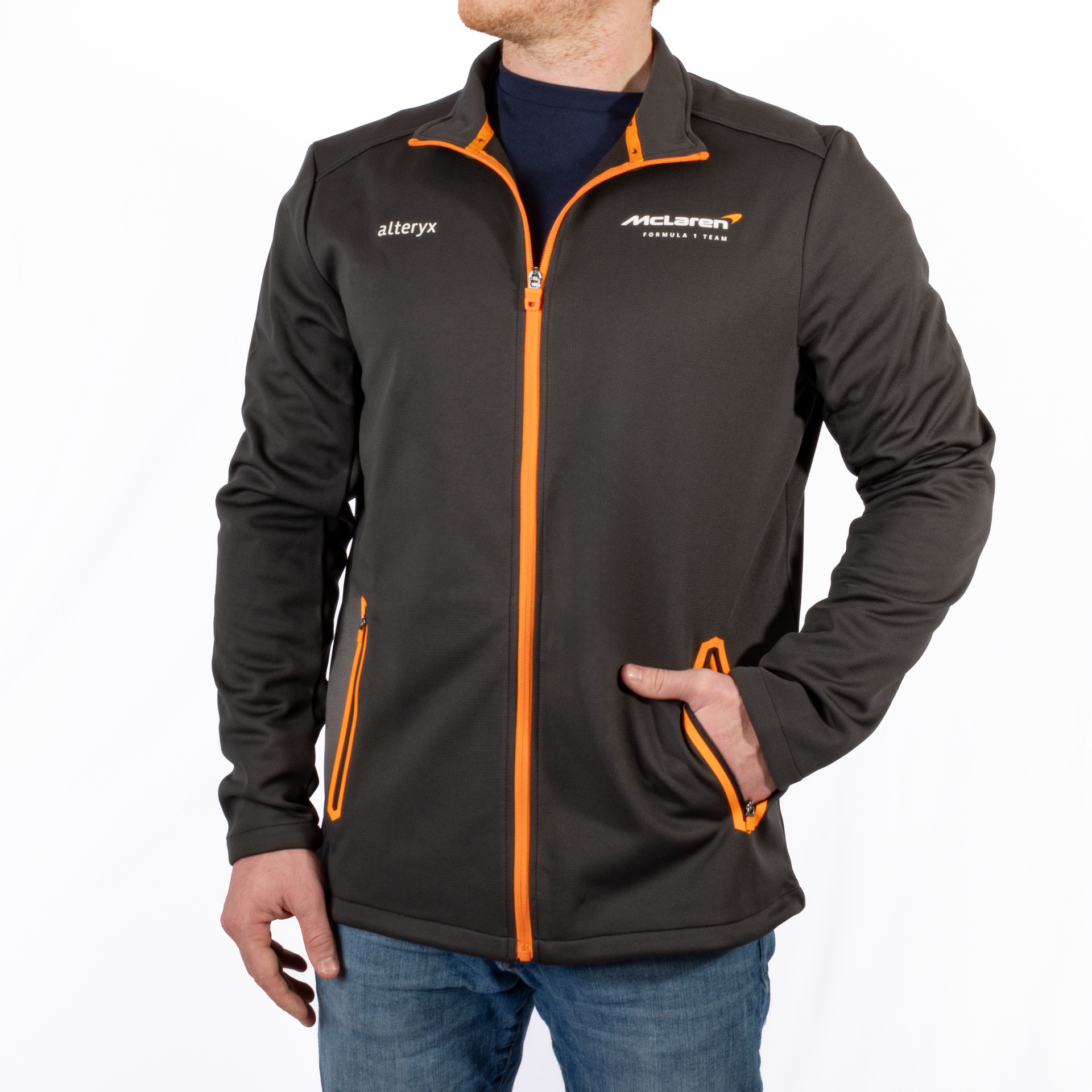 McLaren Co-Branded Partner Softshell Jacket – Alteryx Swag Store