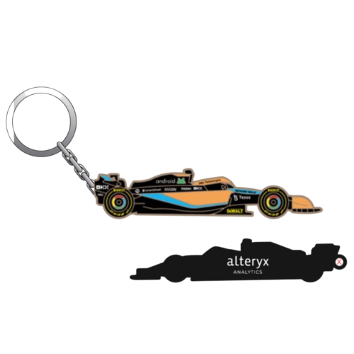 McLaren Co-Branded Silicone Key Ring